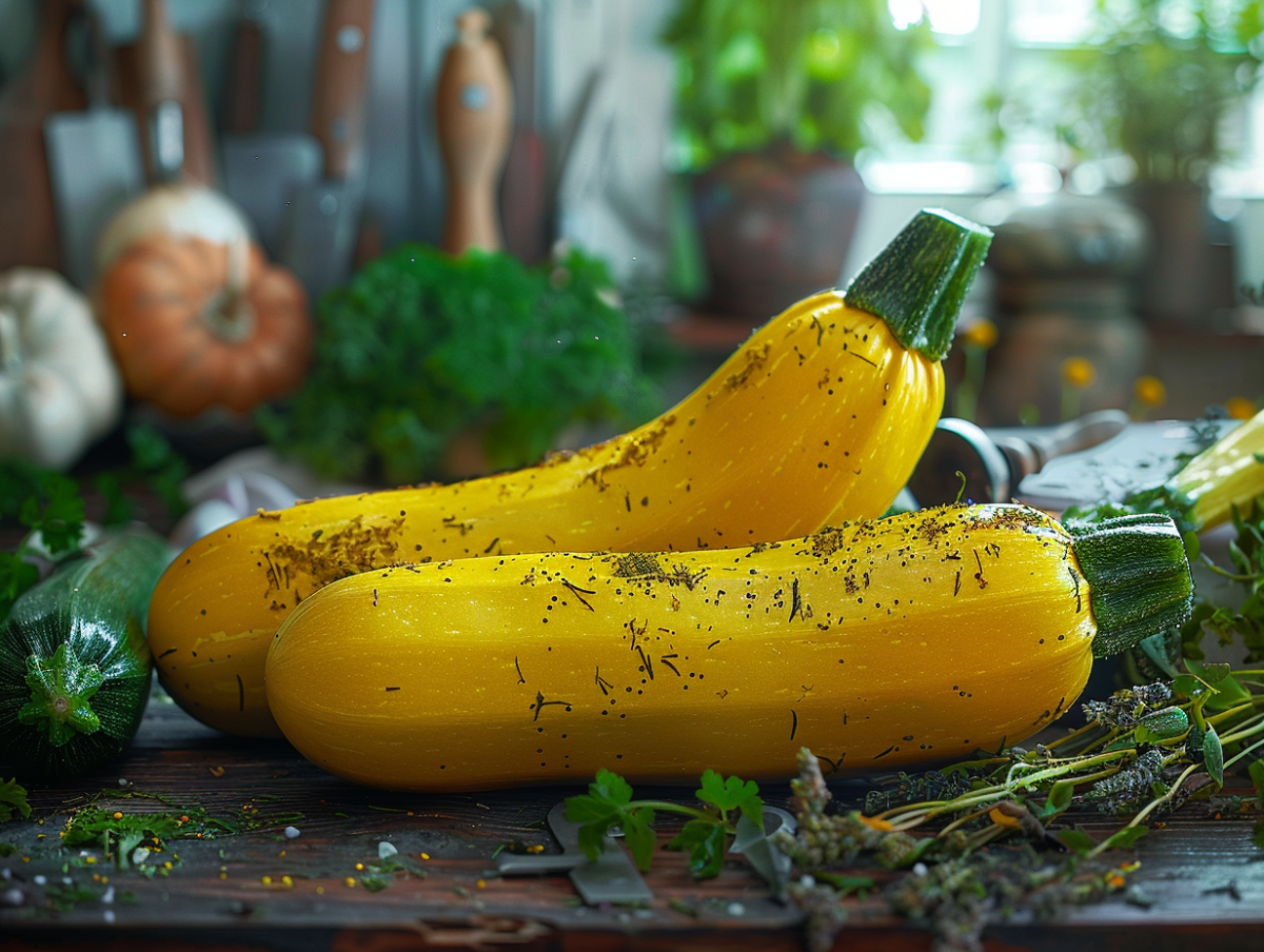 Saveur de la courgette jaune et différences avec la verte