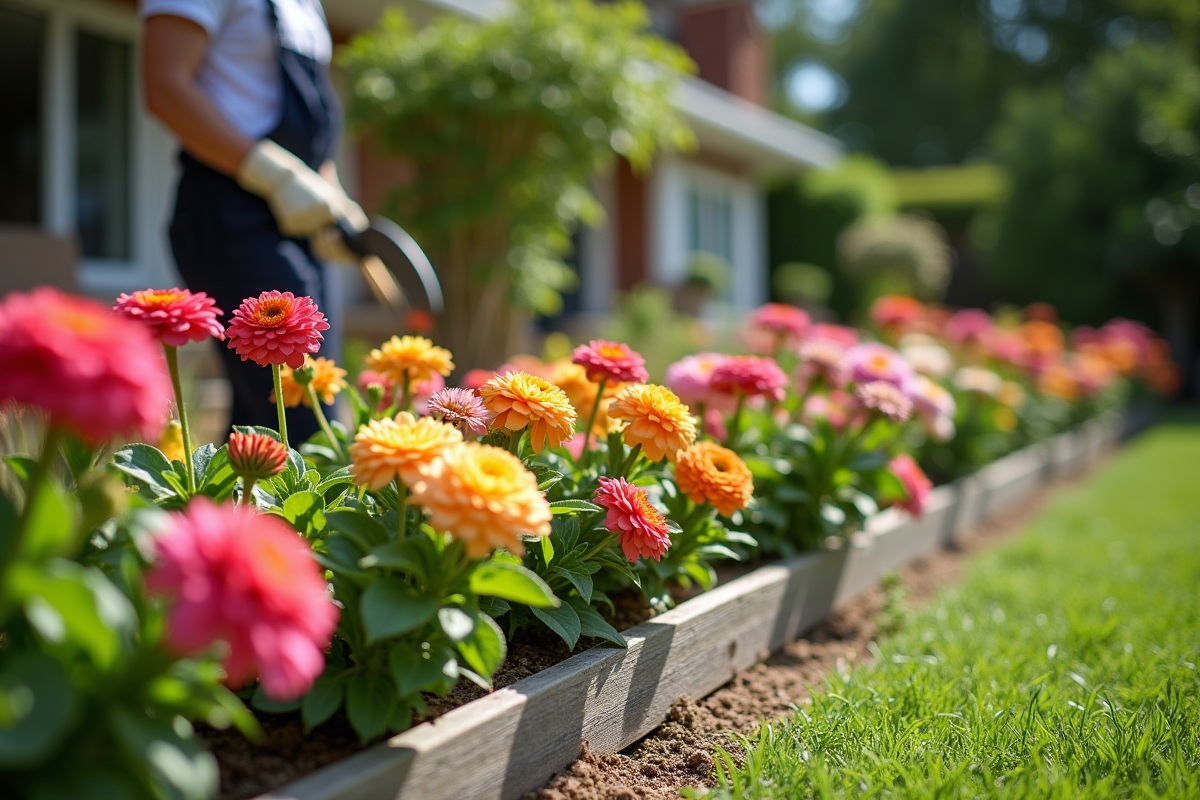 bordure fleurs