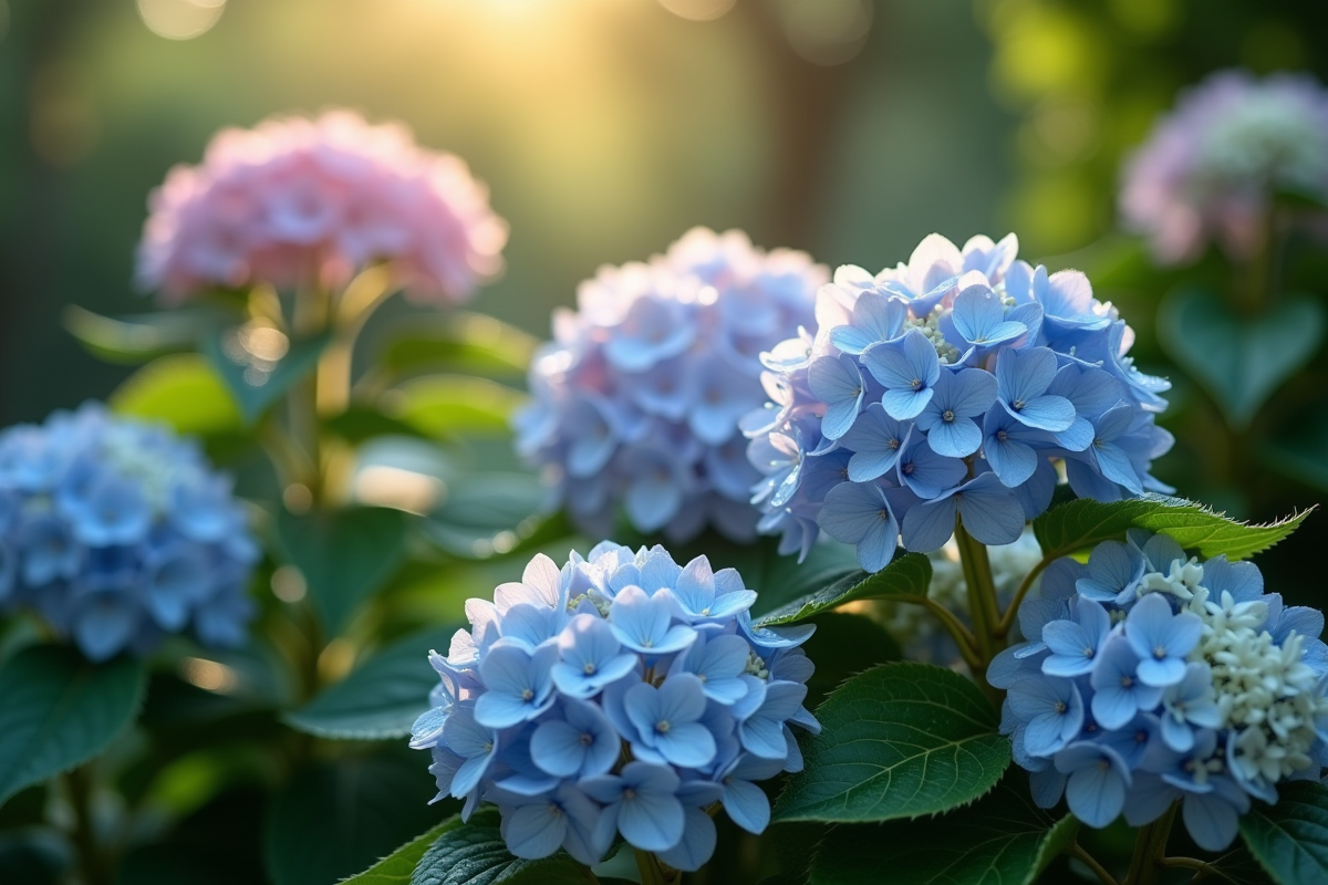 hortensias plantation