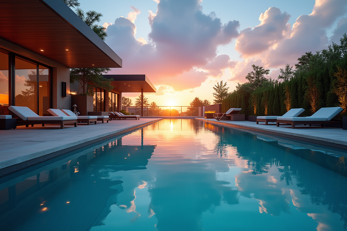 piscine miroir