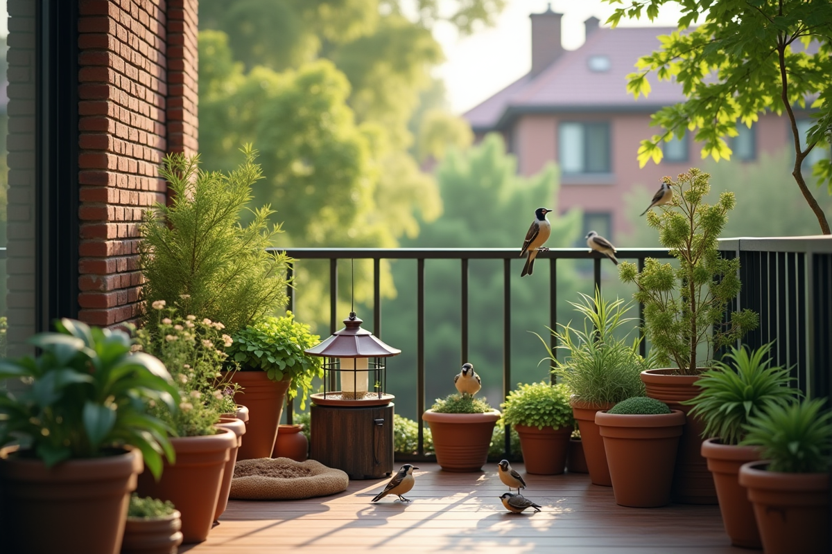 oiseaux jardin